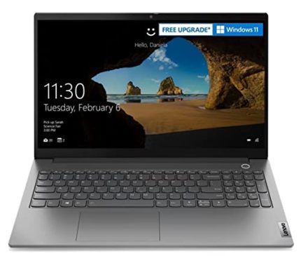 Lenovo Thinkbook 15 Intel 10Th Gen Core I3 15.6 Inches Laptop (8Gb/1Tb Hdd/Windows 10 Home/1.7 Kg), 20Vea0Hdih