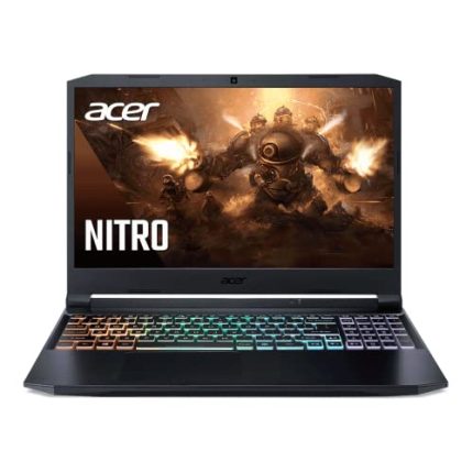 Acer Nitro 5 AMD Ryzen 5 5600H 15.6″ 39.62cms Full HD IPS Windows 11 Gaming Laptop (8 GB/512 GB SSD/Win 11/4 GB Graphics/NVIDIA GeForce RTX 3050/144 Hz, Black) AN515-45