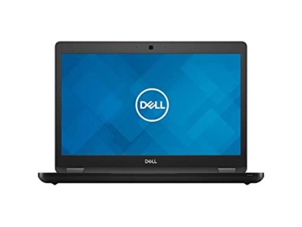 (Renewed) DELL Latitude 5490 Core i5 7th Gen Laptop, 16 GB RAM, 256GB SSD, Intel HD Graphics, 14 inch (36.83 cms) HD Screen, Windows 11 (Upgraded), MS Office, Black, Slim