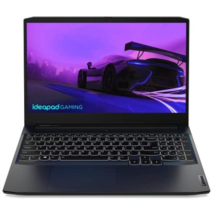 Lenovo Ideapad Gaming 3 AMD Ryzen 7 5800H 15.6″ (39.62cm) FHD IPS Gaming Laptop (16GB/512GB SSD/4GB NVIDIA GTX 1650/120Hz/Win 11/Backlit Keyboard/3months Game Pass/Shadow Black/2.25Kg), 82K200X2IN