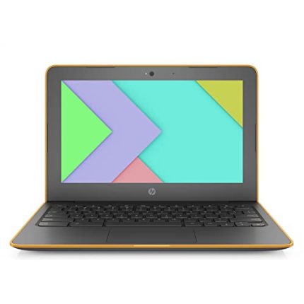 (Renewed) HP ChromeBook AMD A4 11.6 inches HD Thin and Light Business Laptop (4 GB DDR4 RAM/16 GB eMMC SSD + 16GB microSD card/Wifi/Webcam/Chrome OS/Bluetooth 4.2/R4 Graphics, 1.3kg)