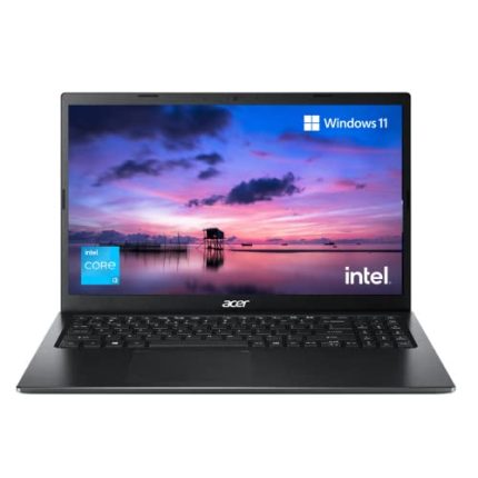 Acer Extensa 15 Lightweight Laptop Intel Core i3 11th Gen Processor (4 GB RAM/256GB SSD/Windows 11 Home/Intel UHD Graphics /1.7Kg/Black) EX215-54 with 15.6″ (39.6 cms) Full HD Display