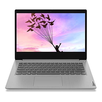 Lenovo IdeaPad Slim 3 Intel Celeron N4020 14″ (35.36cm) HD Thin & Light Laptop (4GB/256GB SSD/Windows 10/Platinum Grey/1.5Kg), 81WH001NIN