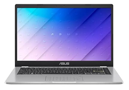 ASUS Eeebook 14, Intel Celeron N4500, 14″ (35.56 cm) HD, Thin and Light Laptop (4GB/256GB SSD/Integrated Graphics/Windows 11/with Numberpad/White/1.3 kg), E410KA-BV092W