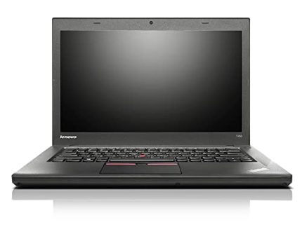 (Renewed) Lenovo ThinkPad T450 Intel 5th Gen Core i5 14 inches Business Laptop (LCD, HD 1366 x 768, 8 GB, 256 SSD, Windows 10, MS Office, Black, 1.90 Kg)