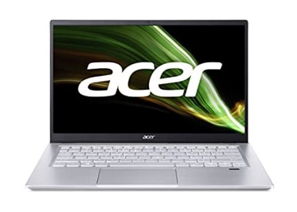 Acer Swift X AMD Ryzen 5 5600U 14″(35.5cm) Premium Thin and Light Laptop (16 GB/512 GB SSD/Windows 10 Home/NVIDIA® GeForce® RTX 3050 with 4GB of GDDR6 Graphics/Safari Gold, 1.39 KG, MSO), SFX14-41G