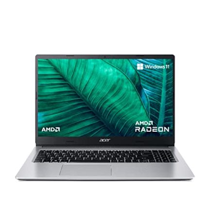 Acer Aspire 3 AMD Ryzen 3 3250U Processor (8 GB/512 GB SSD/Windows 11 Home/AMD Radeon Graphics /1.9Kg/Silver) A315-23 with 15.6″ (39.6 cms) Full HD Laptop