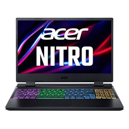 Acer Nitro 5 12th Gen Intel Core Intel Core i5-12500H Processor 15.6-inch (39.62 cms) FHD 144 Hz Gaming Laptop (16 GB RAM/RTX 3050 Graphics/512 GB SSD/Windows 11 Home/2.5 Kgs/RGB Backlit), AN515-58