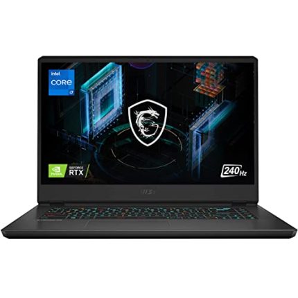 MSI GP66 Leopard Gaming, Intel i7-11800H, 15.6″ (39.6cm) FHD IPS-Level 240Hz Panel Laptop (16GB/1TB NVMe SSD/Windows 10 Home/Nvidia RTX3060 6GB GDDR6/Black/2.38Kg), 11UE-604IN