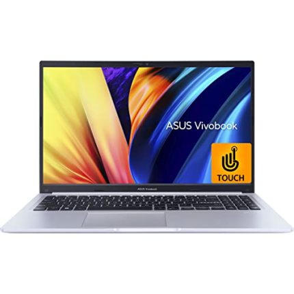 ASUS Vivobook 15 (2022), 15.6-inch (39.62 cms) FHD Touch, Intel Core i3-1220P 12th Gen, Thin and Laptop (8GB/512GB SSD/Iris Xe Graphics/Windows 11/Office 2021/Icelight Silver/1.7 kg), X1502ZA-EZ312WS