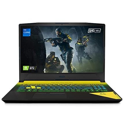 MSI Gaming Crosshair 15, Intel 12th Gen. i7-12700H, 40CM QHD 165Hz Gaming Laptop (16GB/1TB NVMe SSD/Windows 11 Home/Nvidia RTX 3060 6GB GDDR6/ Black/2.3Kg), B12UEZ-677IN