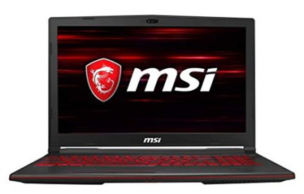 MSI Gaming GL63 9SD-1042IN Intel Core i5-9300H 9th Gen 15.6-inch Gaming Laptop(8GB/1TB HDD + 256GB NVMe SSD/Windows 10 Home/GTX 1660 Ti, 6GB Graphics/Black/2.22Kg ) 9S7-16P732-1043