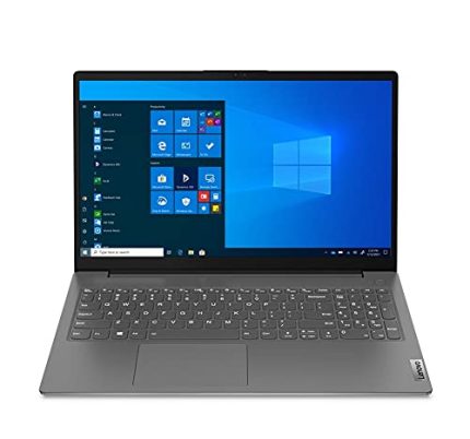 Lenovo V15 Intel Core i3 11th Gen 15.6″ (39.62 cm) FHD Thin and Light Laptop (4GB RAM/256GB SSD/Windows 10/MS Office/Iron Grey/1.7 kg), 82KB00M0IH