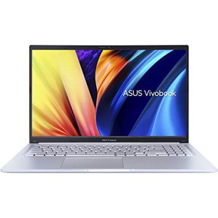 ASUS Vivobook 15, Intel Core i3-1220P 12th Gen, 15.6″ (39.62 cms) FHD, Thin and Light Laptop (8GB/256 SSD/Windows 11/Office 2021/FP Sensor/Silver/1.7 kg), X1502ZA-EJ302WS