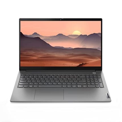 Lenovo ThinkBook 15 Intel 11th Gen Core i3 15.6″ (39.62cm) FHD 220 nits Antiglare Thin and Light Laptop (8GB/256GB SSD/Windows 11/MS Office/Mineral Grey/1.7 Kg), 20VEA0YQIH