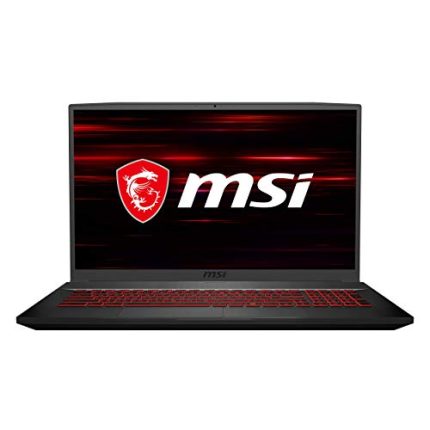 MSI GF75 Intel Core i7-10750H, 17.3 inches(44cm) FHD IPS-Level 144Hz Panel Thin Gaming Laptop (8GB/512GB NVMe SSD/Windows 10 Home/NVIDIA GTX1650 4GB GDDR6/Black/2.2Kg), 10SC-087IN (9S7-17F612-087)