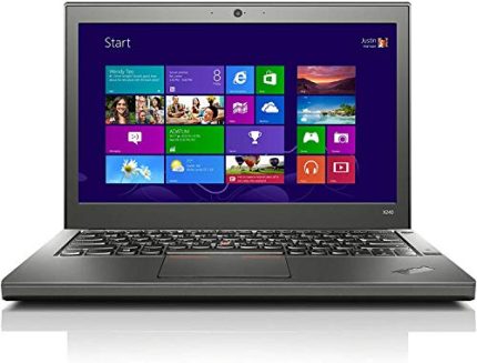 (Renewed) Lenovo Intel 4th Gen Core i5 4300U 12.5-Inch (31.75 cms) 1366×768 Laptop (8 GB/500 GB HDD/Windows 10/MS Office 2019 /Intel HD Graphics 4400/Black/1.61 Kg), ThinkPad X240