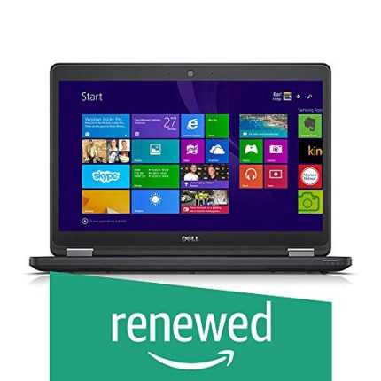 (Renewed) Dell Intel 5th Gen Core i5 5300U 14-Inch (35.56 cms) Laptop (8 GB/256 GB SSD/Windows 10/Intel HD Graphics/Black/), Latitude E5450