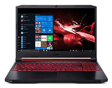 Acer Nitro 5 Intel Core i5-9th Gen 15.6″ (39.62cms) Display 1920 x 1080 Thin and Light Gaming Laptop (8GB Ram+16GB Optane/1TB HDD/Windows 10 Home/GTX 1650 Graphics/Obsidian Black/2.3 Kgs), AN515-54