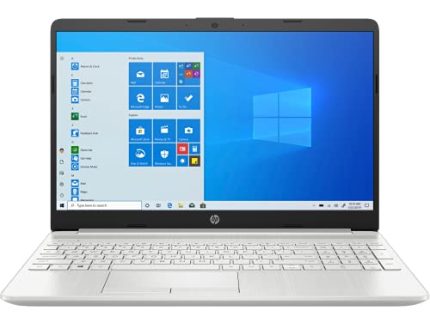 HP 15 (2021) AMD Ryzen 5 3500U 15.6 inches FHD Screen Thin and Light Laptop, 8GB RAM, 512GB SSD, Windows 10, MS Office, Natural Silver, 1.69 kg – 15s-gr0500AU