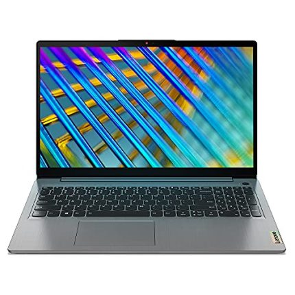 Lenovo IdeaPad Slim 3 Ryzen 5 5500U 15.6″ (39.62cm) FHD Laptop (8GB/512GB SSD/Win 11/Office 2021/2 Year Warranty/Alexa Built-in/3 Month Game Pass/Arctic Grey/1.65Kg), 82KU017EIN