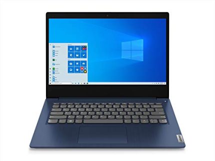 Lenovo IdeaPad Slim 3 10th Gen Intel Core i3 14″ (35.56cm) FHD Thin & Light Laptop (4GB/256GB SSD/Windows 11/MS Office 2021/2Year Warranty/Abyss Blue/1.6Kg), 81WD0141IN