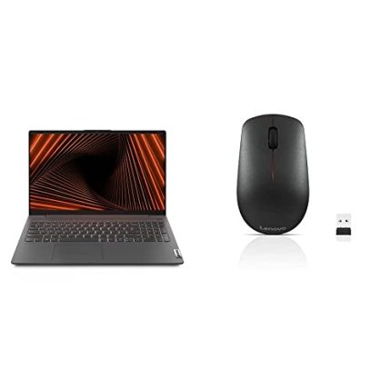 Lenovo IdeaPad Slim 5 11th Gen Intel i5 15.6″ FHD IPS Thin&Light Laptop(16GB/512GB SSD/Win11/Office 2021/Backlit/Fingerprint Read/3months Xbox Game Pass/1.66Kg) 82FG01B5IN + 1200 DPI Wireless Mouse