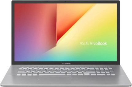 (Renewed) ASUS VivoBook Ultra 17 Ryzen 5 Hexa Core – (8 GB/1 TB HDD/256 GB SSD/Windows 10 Home) M712UA-AU501TS Thin and Light Laptop (17.3 inch, Transparent Silver, 2.30 kg, with MS Office)