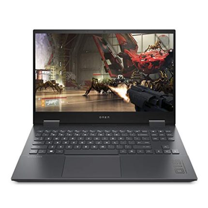 (Renewed) HP Omen 15.6 inches FHD Gaming Laptop (AMD Ryzen 5-4600H/8GB/512GB SSD/Windows 10 Home/NVIDIA GTX 1650ti 4GB/Shadow Black/2.36 kg), 15-en0001AX