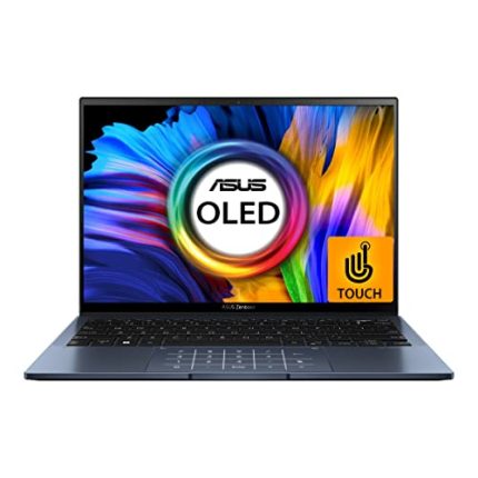 ASUS Zenbook S 13 (2022), 13.3″ (33.78 cm) 2.8K OLED 16:10 Touch, AMD Ryzen 7 6800U, Integrated Graphics, Thin and Light Laptop (16GB/1TB SSD/Windows 11/Office 2021/Blue/1.10 kg), UM5302TA-LX701WS