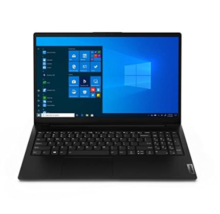 Lenovo V15 Intel Core i5 11th Gen 15.6″ (39.62 cm) FHD Thin and Light Laptop (8GB RAM/512GB SSD/Windows 10/MS Office/Black/1.7 kg), 82KB00F0IN