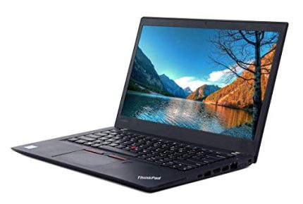 (Renewed) Lenovo Thin & Light Thinkpad Laptop T460s Intel Core i5 – 6300u Processor, 4 GB Ram & 256 GB ssd, Win 10 14 inches Ultra Thin & Light Notebook Computer