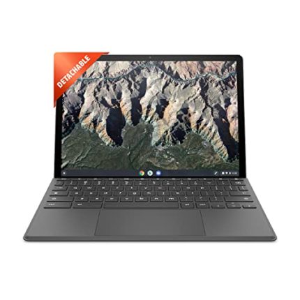 HP x2 11 Tablet PC with Detachable Keyboard and Wireless Rechargeable USI Certified Pen, 11-inch (27.9 cm) Qualcomm Snapdragon,8GB LPDDR4x-2133 SDRAM/128 GB eMMC(Chrome OS/B&O Audio/FPR), 11-da0018QU