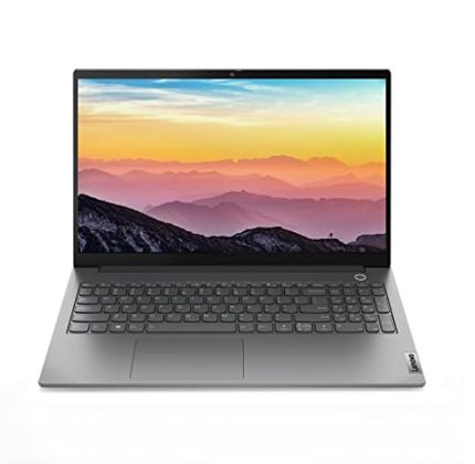 Lenovo ThinkBook 15 Intel 11th Gen Core i3 15.6″ (39.62cm) FHD 220 nits Antiglare Thin and Light Laptop (8GB/512GB SSD/Windows 11/MS Office/Mineral Grey/1.7 Kg), 20VEA0YPIH