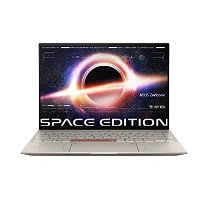 ASUS Zenbook 14X OLED Space Edition, 14″(35.56 cms)2.8K OLED 16:10 90Hz Touch, Intel Core i7-12700H 12th Gen, Thin & Light Laptop(16GB/1TB SSD/Windows 11/Office 2021/Titanium/1.4 kg)UX5401ZAS-KN711WS