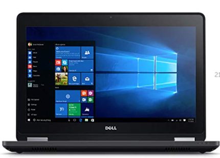 (Renewed) Dell Lattitude E5270 Intel Core I5 6th Gen 12.5 inches HD Laptop (8GB DDR4 RAM-256 GB SSD-Windows 10 Pro/MS Office-19), 1.7kg