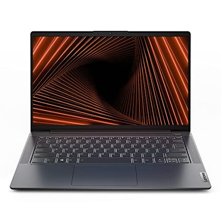 Lenovo IdeaPad Slim 5 Intel Core i5 11th Gen 14″ (35.56cm) FHD IPS Thin & Light Laptop (16GB/512GB SSD/Windows 11/Office 2021/Backlit/FPR/3months Game Pass/Graphite Grey/1.39Kg), 82FE016HIN