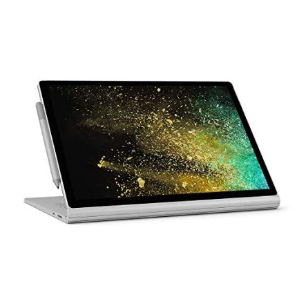 Microsoft Surface Book 2 Intel Core i7 8th Gen 15 inches Touchscreen 3240×2160, LCD 2-in-1 Business Laptop (16GB/256GB/Windows 10 Pro/NVIDIA Integrated Graphics/Platinum/1.642kg), HNR-00029