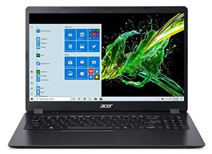 Acer Aspire 3 Intel Core i5-10th Gen 15.6 inches(39.6cm) 1920 x 1080 Thin and Light Laptop (8GB Ram/1TB HDD/Windows 10/UHD Graphics/Black/1.9 kgs), A315-56