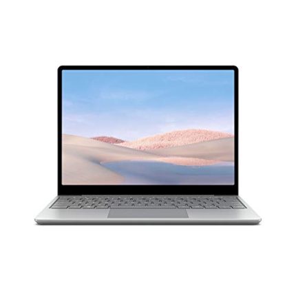 Microsoft Surface Laptop Go 10th Gen i5-1035G1 12.4 inches Touchscreen Business Laptop (8GB/128GB SSD/Windows 10 Home in S Mode/UHD Graphics/Platinum/1.110 kg, 25% Off on 365) THH-00023