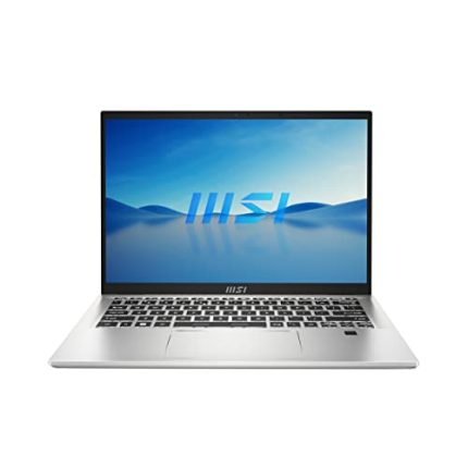 MSI Prestige 14 Evo, Intel 13th Gen. i7-13700H, 36CM FHD+ 60Hz Laptop (16GB/1TB NVMe SSD/Windows 11 Home/Intel Iris Xe/Urban Silver/1.49Kg), B13M-279IN