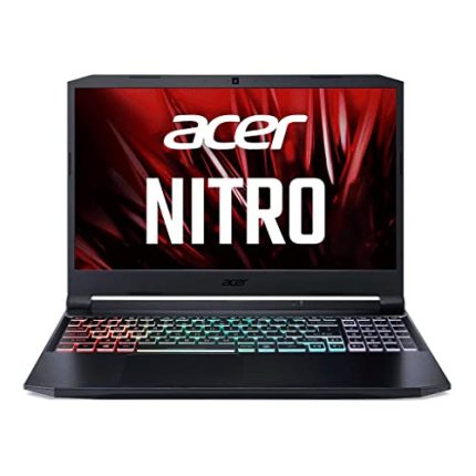 (Renewed) Acer Nitro 5 Gaming Laptop (Amd Ryzen 7 5800H/15.6 Inches Full Hd Ips Display/16 Gb/256 Gb Ssd/1Tb Hdd/Windows 10 Home/6 Gb Graphics/Nvidia Geforce Rtx 3060/144 Hz, Black, 2.4 Kg) An515-45