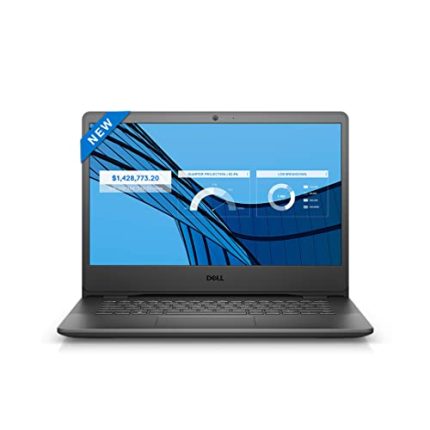 Dell New Vostro 3405 Laptop AMD Ryzen 3-3250U 14 inches (35.5cm) FHD Display, 8GB DDR4, 512GB SSD, Windows 11 + MS Office’21, Radeon Graphics, Black (D552235WIN9B), 1.59Kgs