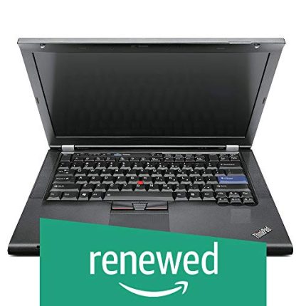 Lenovo (Renewed) Thinkpad T420-i5-16 GB-320 GB 14-inch Laptop (2nd Gen Core i5/16GB/320GB/Windows 7/Integrated Graphics), Black