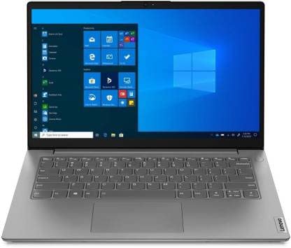 Lenovo V14 Intel Core i3 11th Gen 35.56 cm (14-inch) HD Thin and Light Laptop (4GB RAM/ 1TB HDD/DOS/Iron Grey/2.07kg), 82KA00FLIH