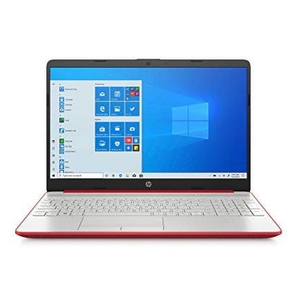 HP Newest Pavilion Intel Pentium Silver N5000 15.6 inches Business Laptop (4GB 128GB SSD Windows 10, Red, 1.97kg)