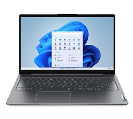 Lenovo IdeaPad Slim 5 Intel Core i5 12th Gen 15.6″(39.62cm) FHD IPS Laptop (16GB/512GB SSD/Win 11/Office 2021/Backlit KB/Fingerprint/FHD Camera/Alexa/3 Month Game Pass/Storm Grey/1.85Kg), 82SF004WIN