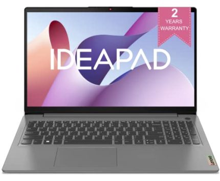 Lenovo IdeaPad Slim 3 Intel Core i5 12th Gen 15.6″ (39.62cm) FHD Thin & Light Laptop (16GB/512GB SSD/Windows 11/Office 2021/Backlit/2Yr Warranty/3months Game Pass/Arctic Grey/1.63Kg), 82RK0085IN