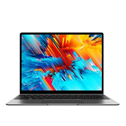 CHUWI GemiBook Pro Ultra Thin Laptop Gray with Intel N5100 Quad Core Processor, 8GB LPDDR4X RAM 256GB SSD, 14″ 2K IPS Display, All Metal Body, Wi-Fi6, Backlit Keyboard, Longer Battery, USB-C + USB 3.0