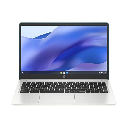 HP Chromebook 15a Intel Celeron N4500 15.6 inch (39.6cm) HD,Anti-Glare, Micro-Edge Laptop(4GB RAM/128 GB eMMC/Intel UHD Graphics/Google Assistant/Chrome 64/Numeric Keypad/Dual Speaker) 15a- na0012TU